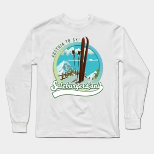 Salzburgerland austria to ski Long Sleeve T-Shirt